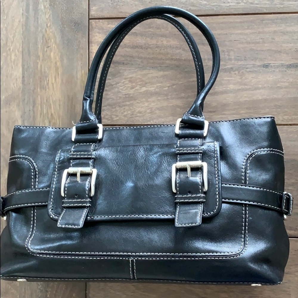 Michael Kors Black Leather Handbag